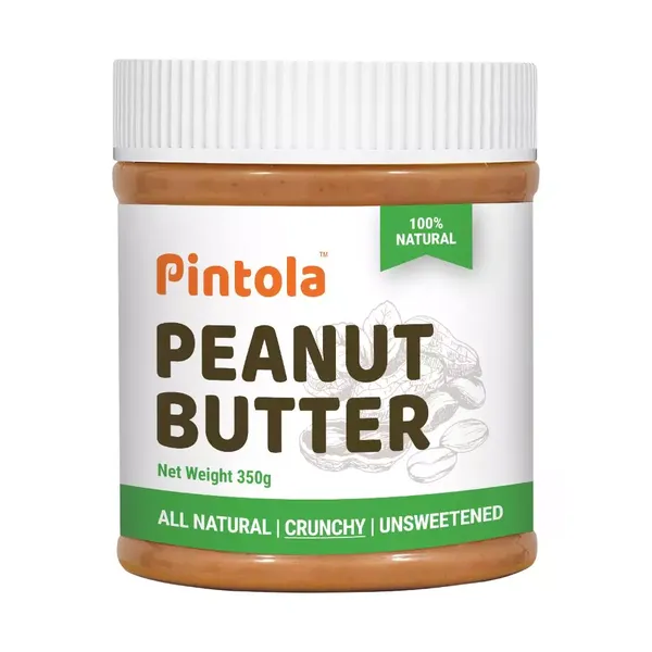 PINTOLA PEANUT BTR NATURAL CRUNCHY 350GM