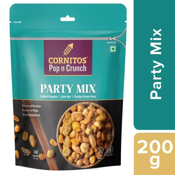 CORNITOS POP N CRUNCH PARTY PACK 200GM