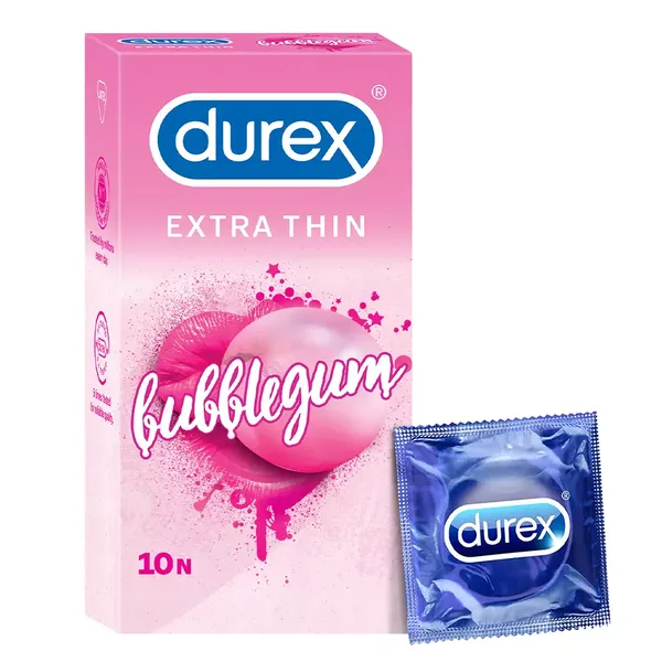 DUREX CONDOM BUBBLEGUM 10PC