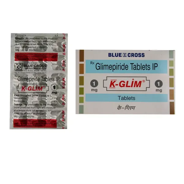 K-GLIM 1MG 15TAB