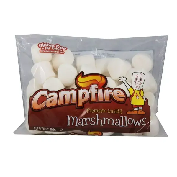 CAMPFIRE REGMULAR MARSHMALLOWS 300GM