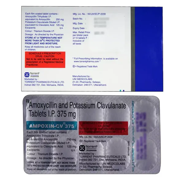 AMPOXIN-CV 375MG 10TAB