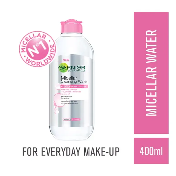 GARN MICELLAR CLNS WATER PINK 400ML