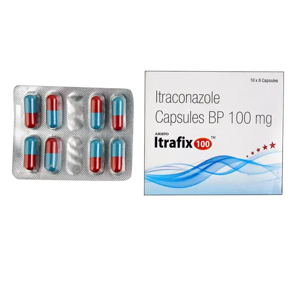 ITRAFIX 100MG 8CAP