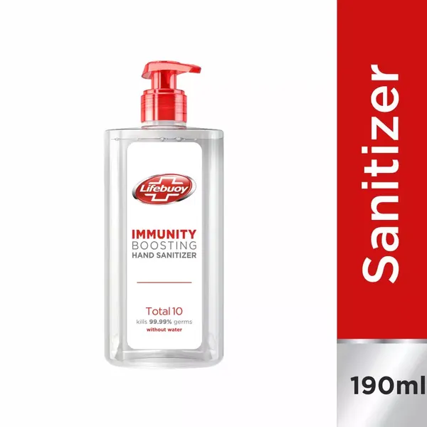 LIFEBUOY H/SANITIZER TOTAL10 190ML