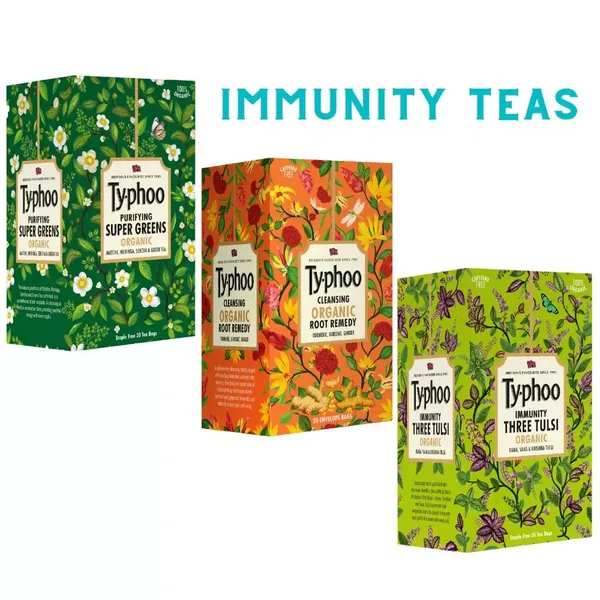 TY-PHOO GR/TEA ORGANIC IMMUNIT 1PC