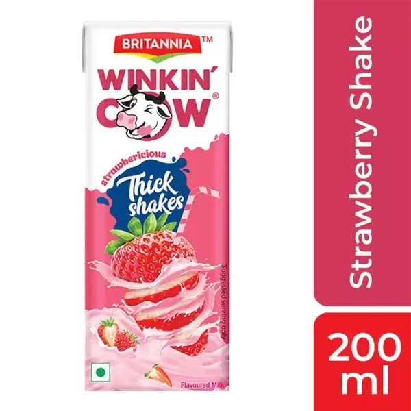 BRIT WINKIN THICK SHAKE STRAWBERICIOUS 180ML