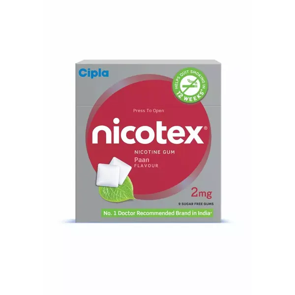 NICOTEX-PAN S/F 2MG 9GUM