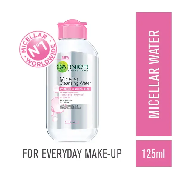 GARN MICELLAR CLNS WATER PINK 125ML