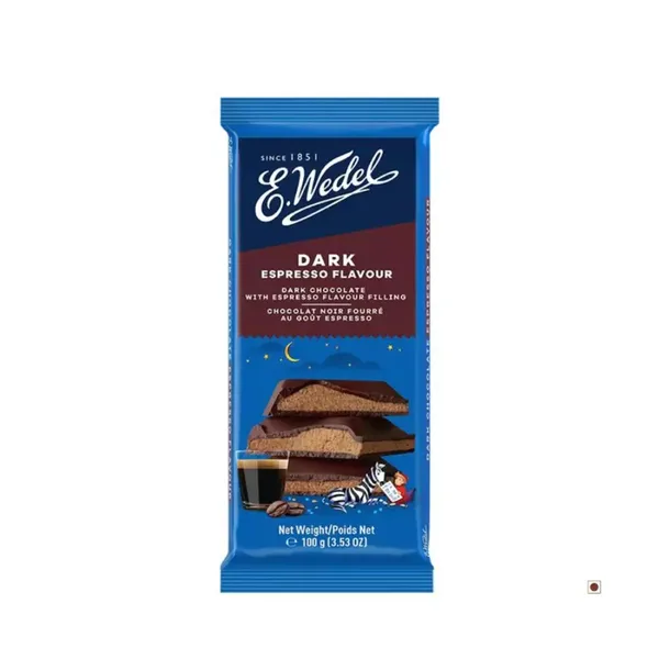 WEDEL CHOC ESPRESSO FILLING BAR 100GM