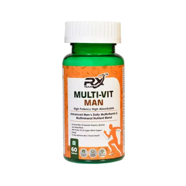 TEAM RX MULTI-VIT MEN 60TAB