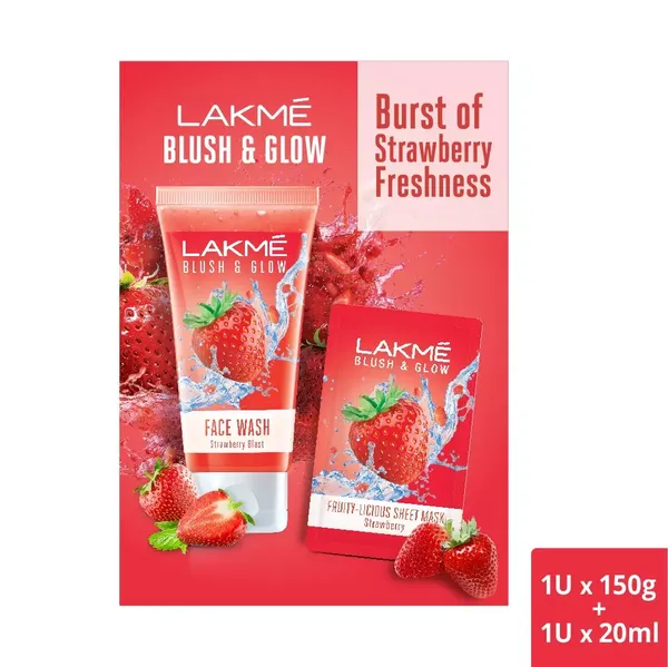 LAKME F/WASH STRAWBERRY 150GM