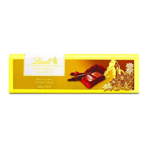 LINDT CHOC SWISS CLASS DARK HAZEL 100GM