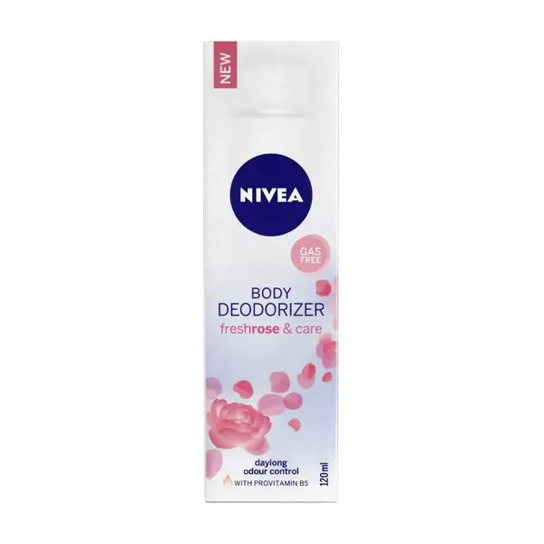 NIVEA DEODORIZER FRESHROSE/CARE 120ML