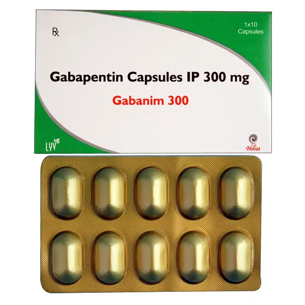 GABANIM 300MG 10CAP