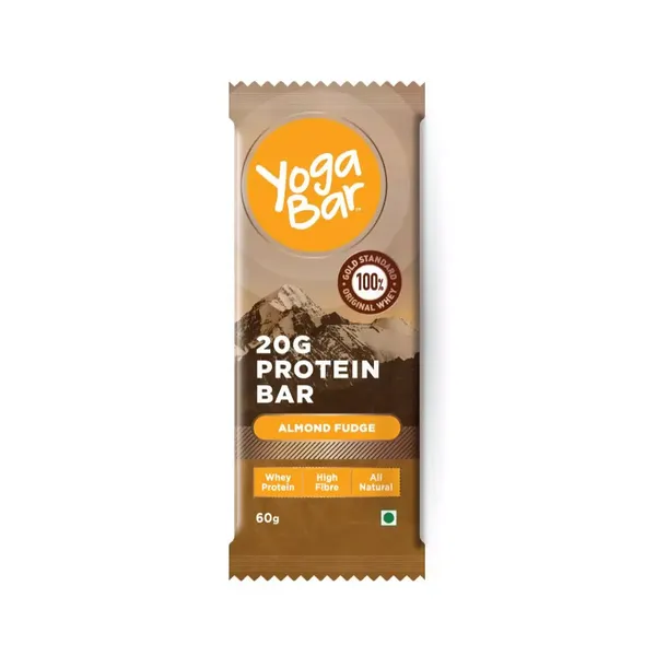 YOGA BAR PROTEIN ALMOND FUDGE 60GM