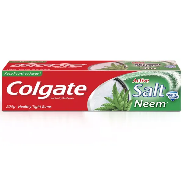 COLG T/PASTE ACTIVE SALT NEEM 200GM