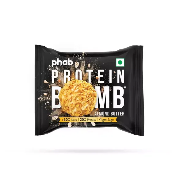 PHAB PROTEIN BOMB ALMOND BUTTER 15GM