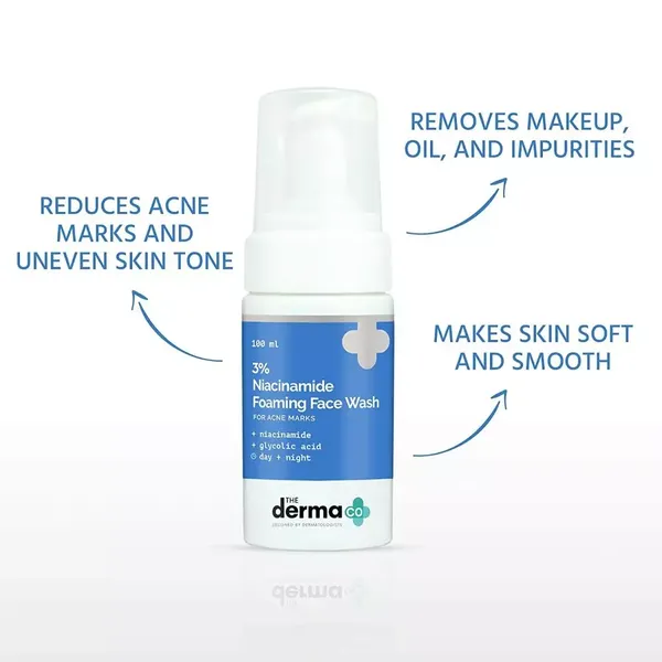 DERMA CO 3% NIACINAMIDE FOAMING F/WASH 100ML