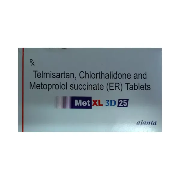 MET-XL 3D 25MG 10TAB ##