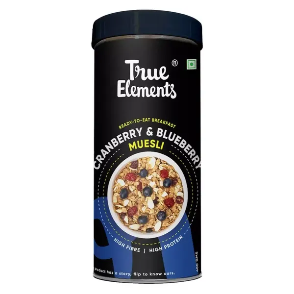 TRUE E MUESLI BERRIES ALMND CRNB 400GM