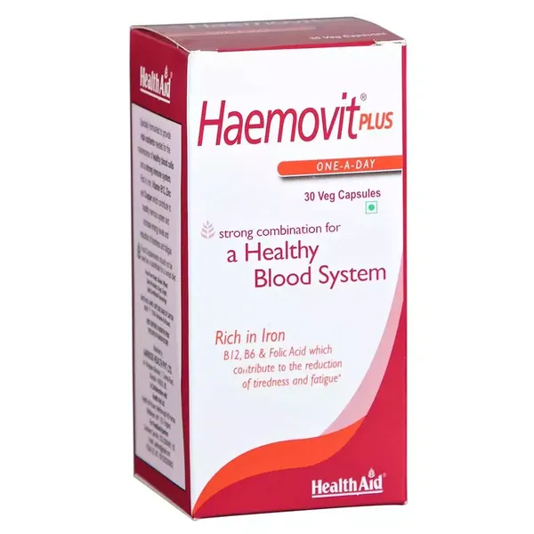 HEALTH AID HAEMOVIT-PLUS 30CAP