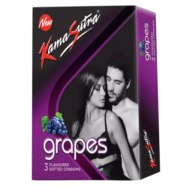 KS CONDOM EXCITE GRAPES 3PC