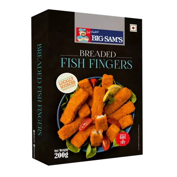 BIG SAM S BASA FISH FINGERS 200GM