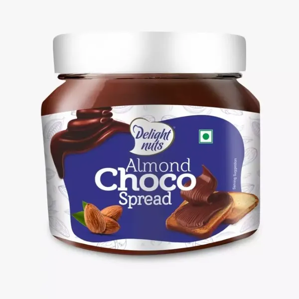 DELIGHT NUTS CHOCO SPREAD ALMOND 340GM