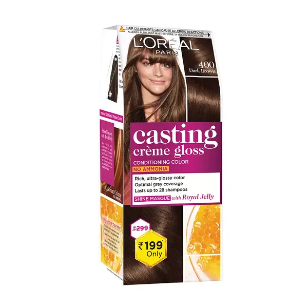 LOREAL HR/COLOR CAST D/BROWN 400 MINI 1PC