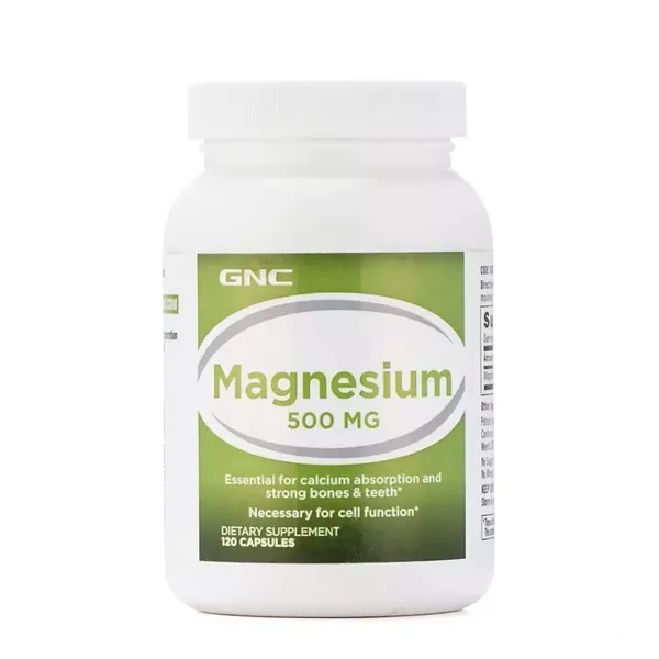 GNC MAGNESIUM 500MG 120CAP