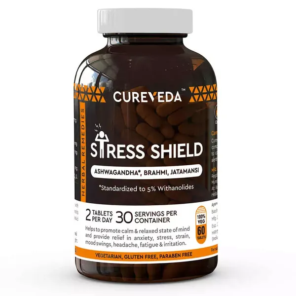 CUREVEDA STRESS SHIELD 60TAB