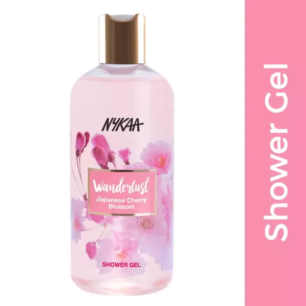 NYKAA WANDERLUST JAPANESE CHERRY BLOSSOM SHOWER GEL 300ML