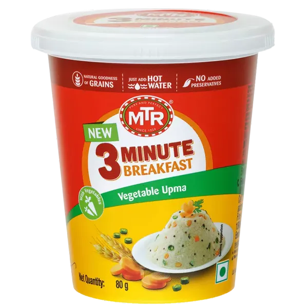 MTR VEG UPMA CUP 80GM