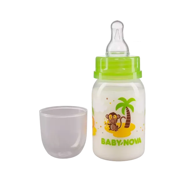 BABY-NOVA FEED/BOTT GREEN ANIMALS 125ML