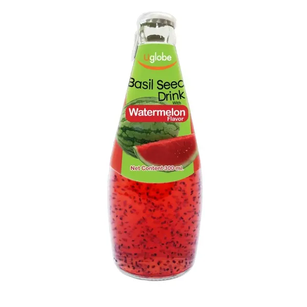 U GLOBE BASIL SEED DRINK WATERMELON 300ML