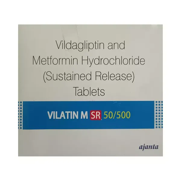 VILATIN-M SR 50/500MG 15TAB