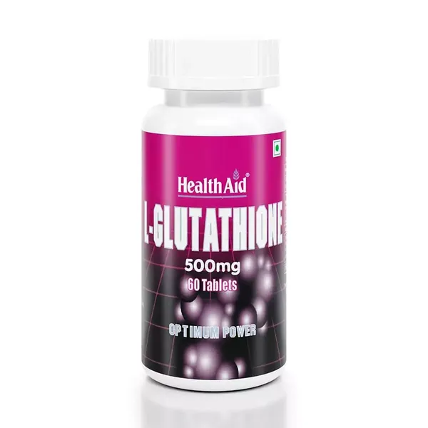 HEALTH AID L-GLUTATHIONE 500MG 60TAB