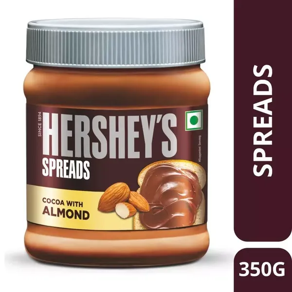 HERSHEYS SPREAD COCOA/ALMOND JAR 300GM