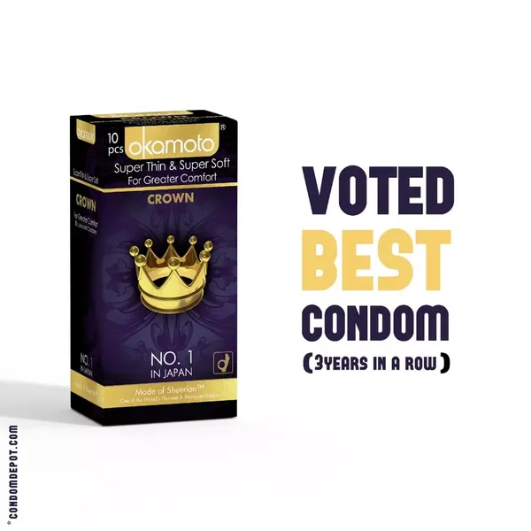 OKAMOTO CONDOM CROWN 10PC