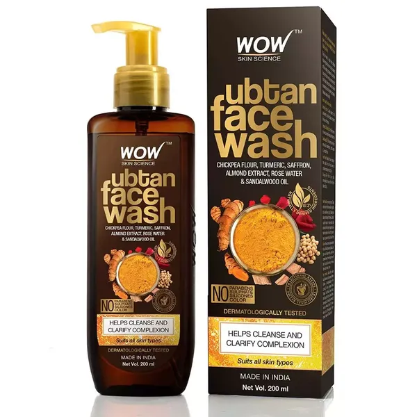 WOW SKIN SCIENCE UBTAN F/WASH 200ML