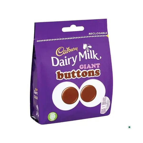 CADB CHOC GIANT BUTTONS 119GM