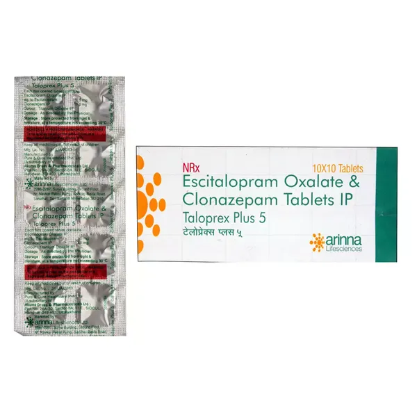 TALOPREX-PLUS 5MG 10TAB