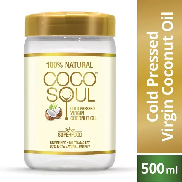 COCO SOUL VIRGIN COCONUT OIL NATURAL 500ML