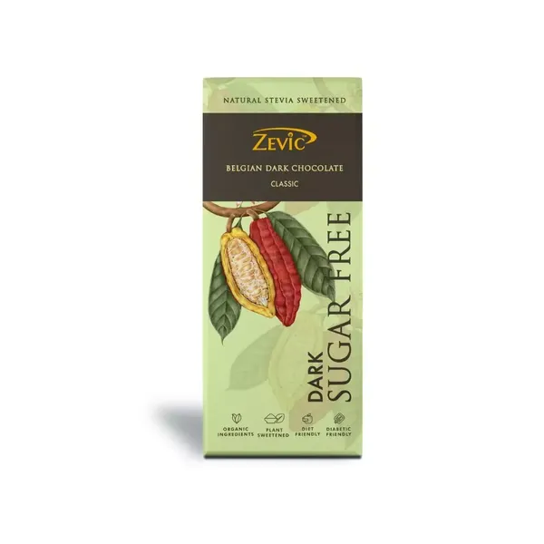 ZEVIC CHOC STEVIA CLASSIC 40GM