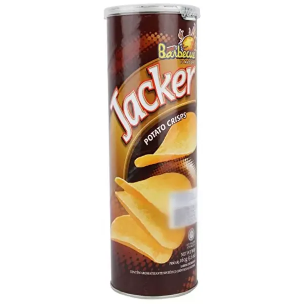 JACKER CHIPS POTATO BARBECUE 160GM