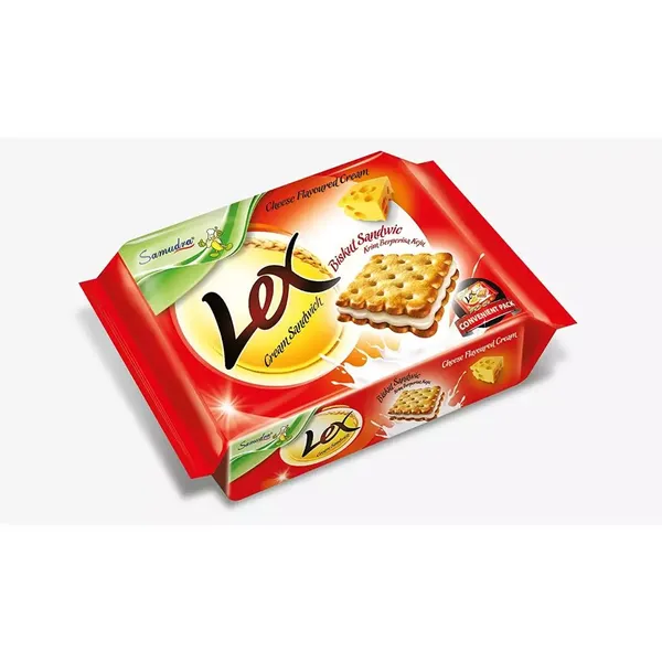 LEX BISC CREAM SANDWICH CHEESE 190GM