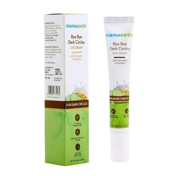 MAMAEARTH BYEBYE DARK CIRCLES EYE CREAM 20GM