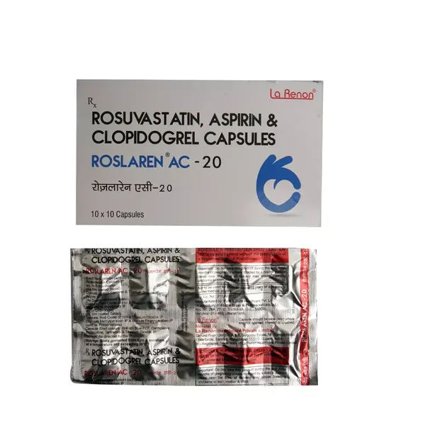 ROSLAREN-AC 20MG 10CAP