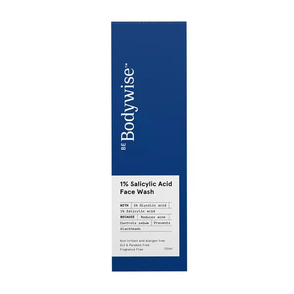 BE BODYWISE OIL CONTROL FACE WASH 120ML